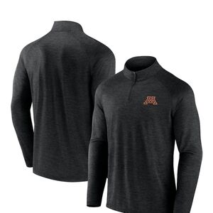 Minnesota Golden Gophers Fanatics Lightweight Quarter-Zip Top - Charcoal